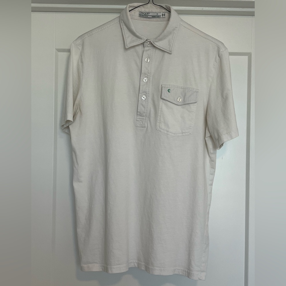 Criquet Men’s short sleeve shirt small